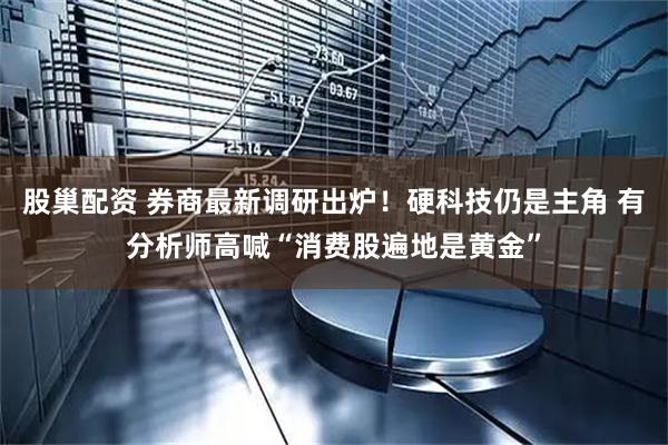 股巢配资 券商最新调研出炉！硬科技仍是主角 有分析师高喊“消费股遍地是黄金”
